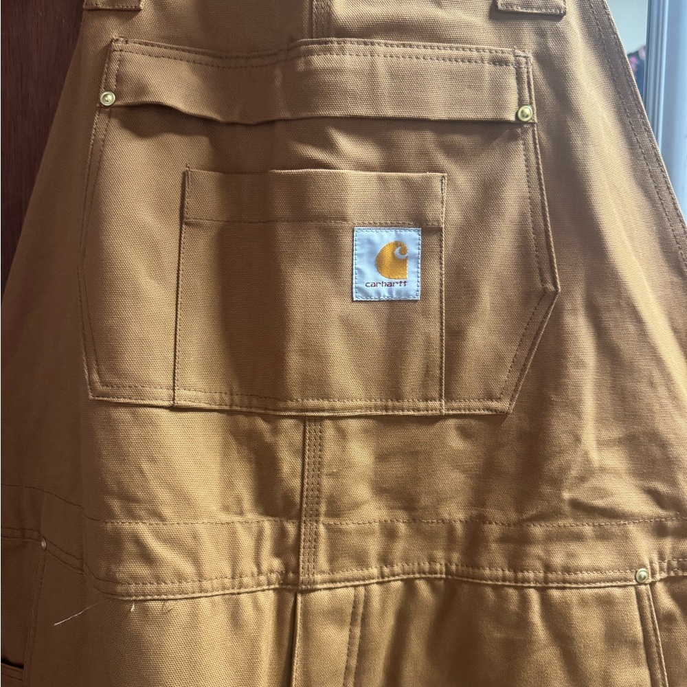Carhartt Quilted Overalls XL. Tall